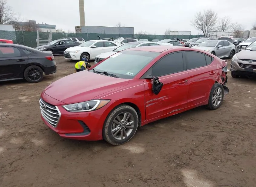 2017 HYUNDAI Elantra Used VIN 5NPD84LF2HH034280 – side profile