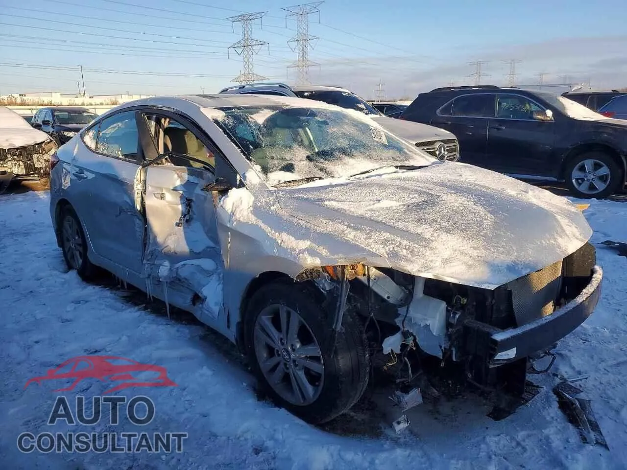 2018 HYUNDAI ELANTRA Damaged VIN 5NPD84LF5JH372665 – dashboard