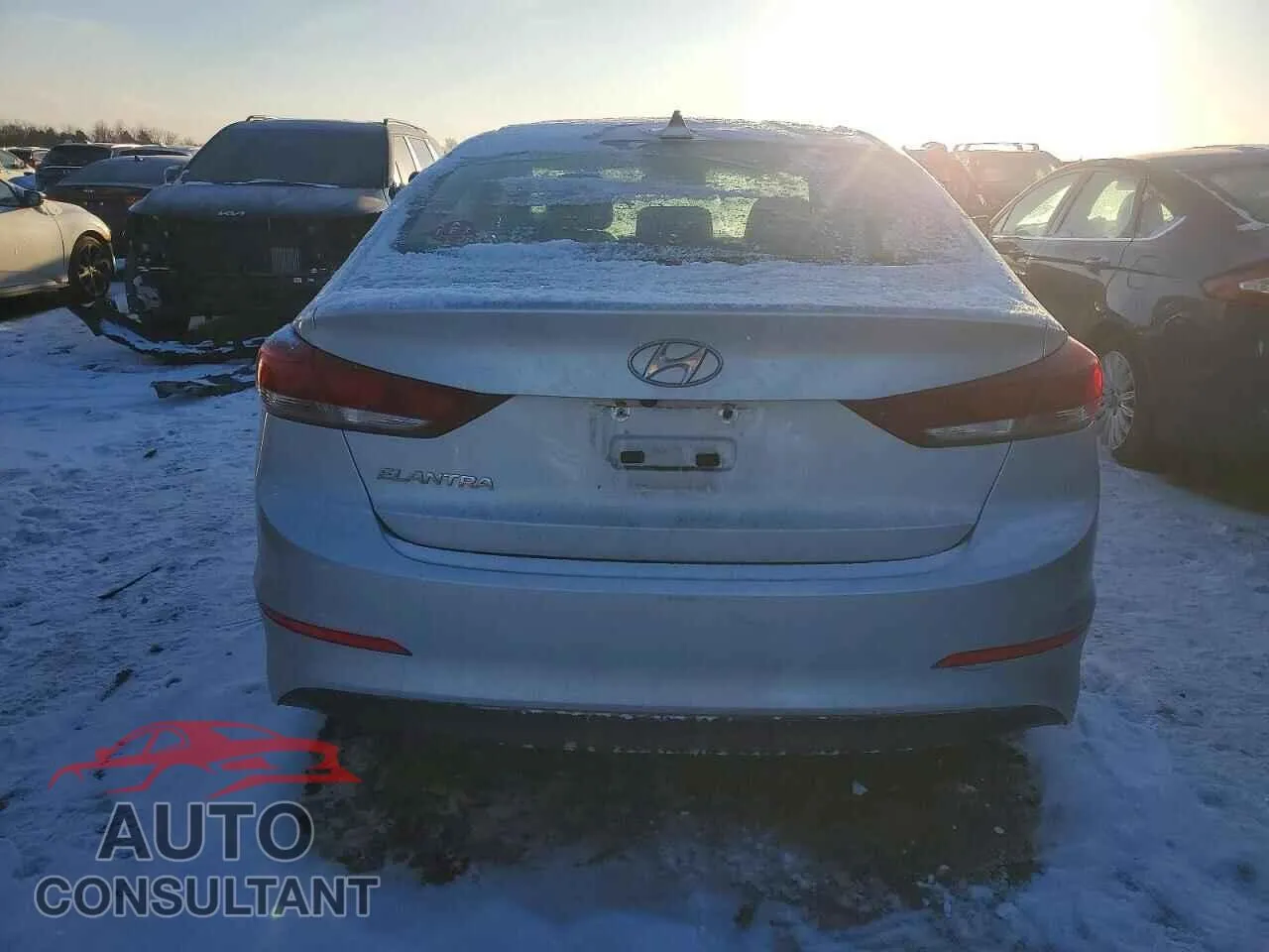 2018 HYUNDAI ELANTRA Damaged VIN 5NPD84LF5JH372665 – engine bay