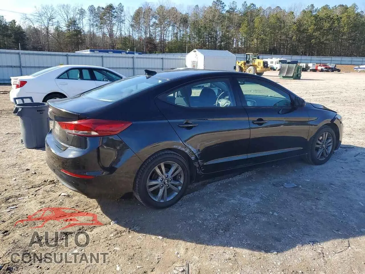 2017 HYUNDAI ELANTRA Damaged VIN 5NPD84LF6HH150274 – side profile