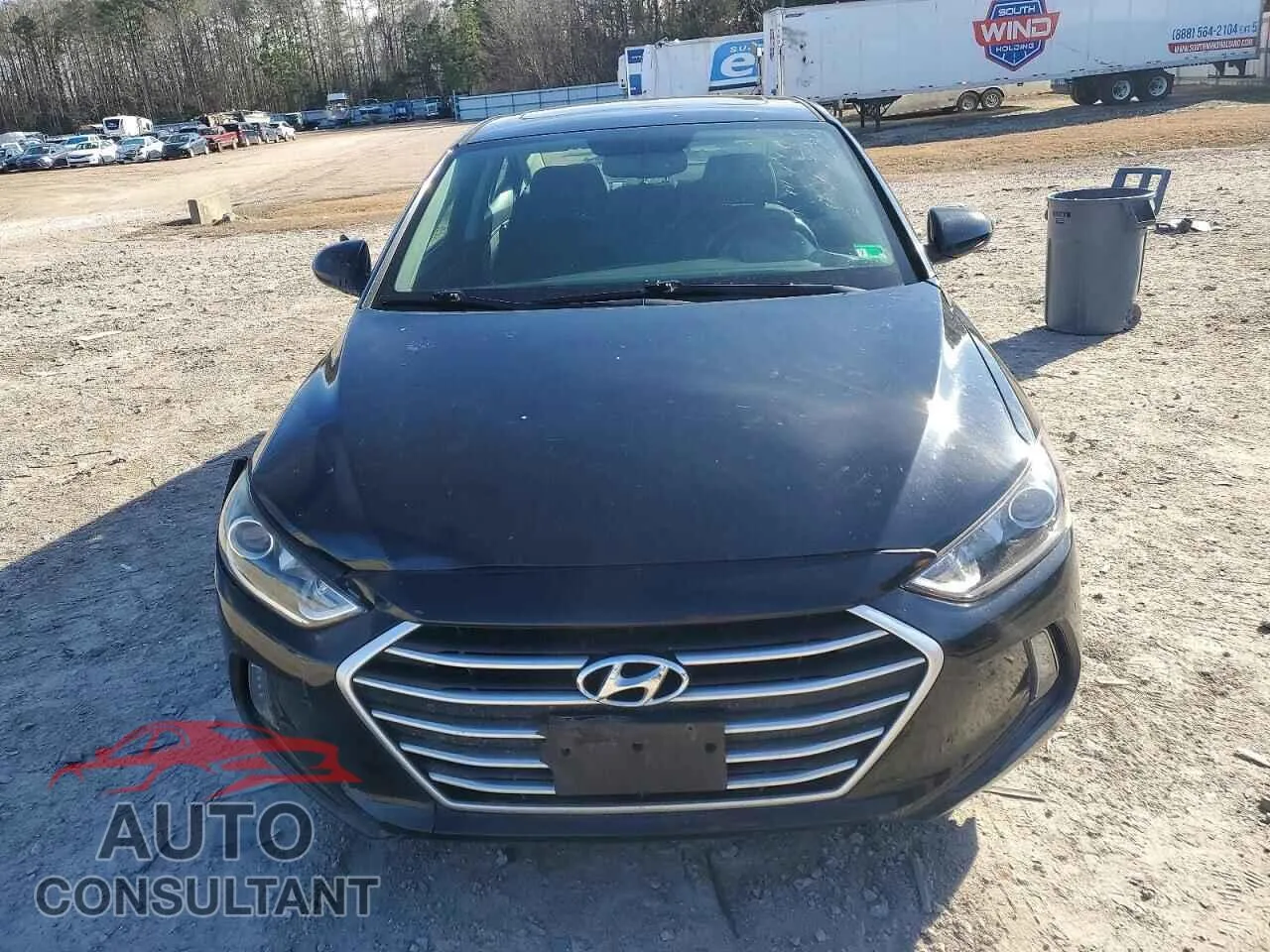 2017 HYUNDAI ELANTRA Damaged VIN 5NPD84LF6HH150274 – interior seats