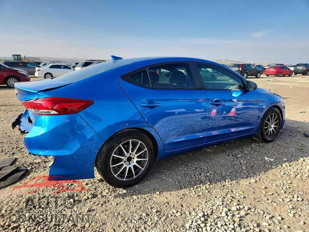 2018 HYUNDAI ELANTRA Damaged VIN 5NPD84LF6JH213024 – side profile