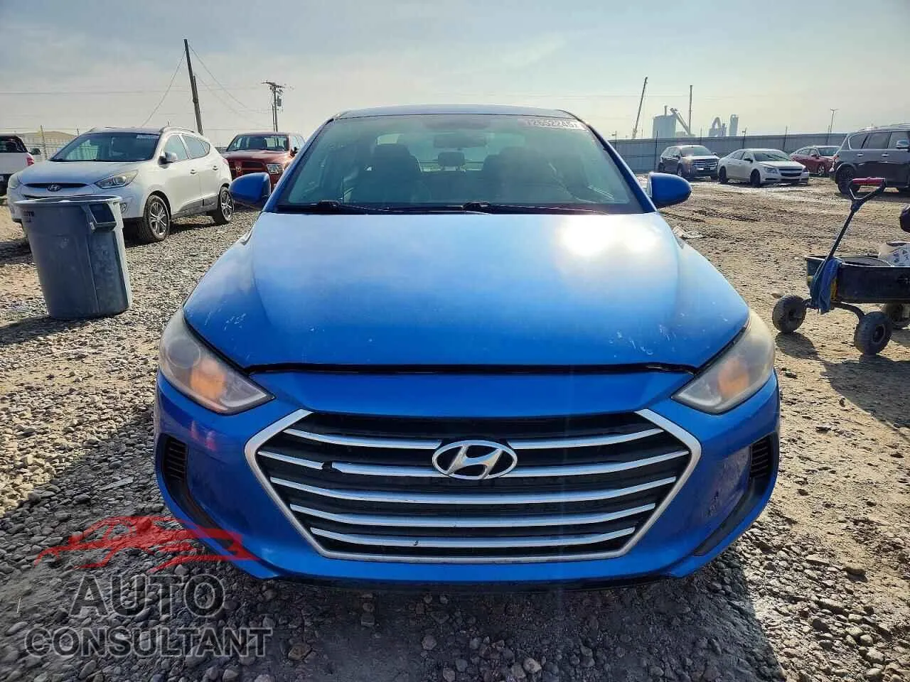 2018 HYUNDAI ELANTRA Damaged VIN 5NPD84LF6JH213024 – interior seats