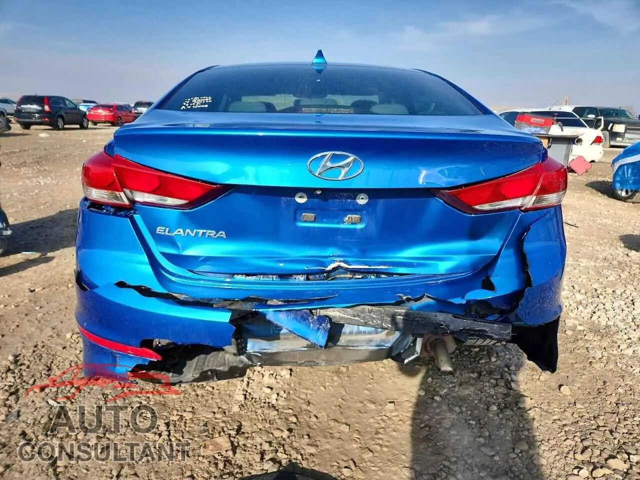 2018 HYUNDAI ELANTRA Damaged VIN 5NPD84LF6JH213024 – engine bay