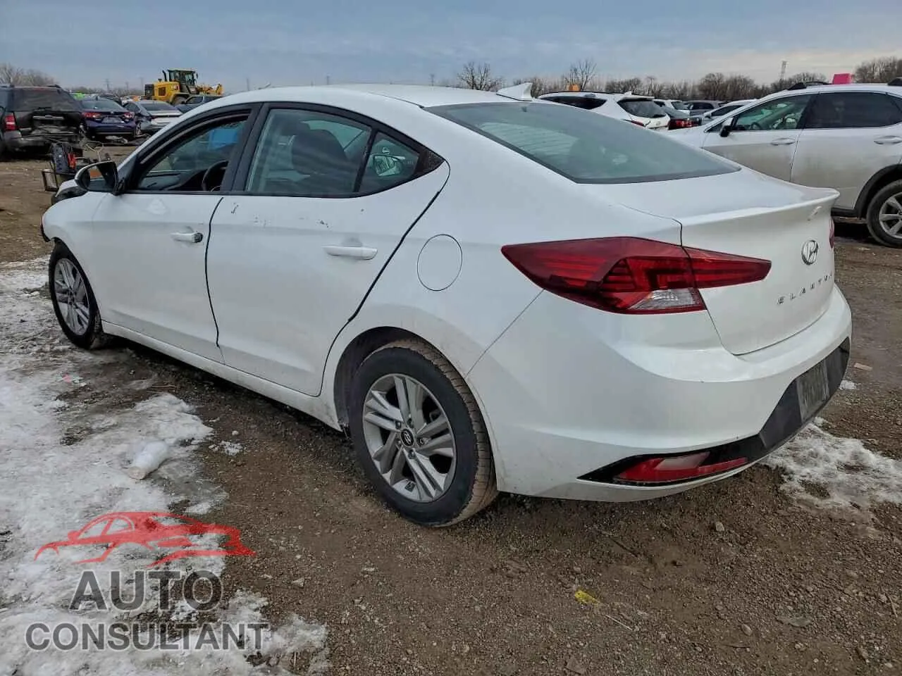 2020 HYUNDAI ELANTRA Damaged VIN 5NPD84LF6LH562073 – rear exterior
