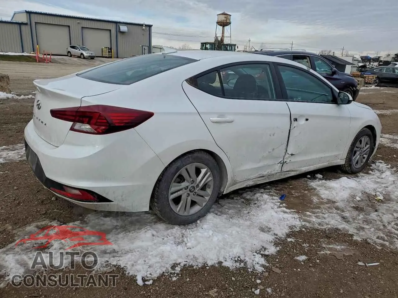 2020 HYUNDAI ELANTRA Damaged VIN 5NPD84LF6LH562073 – side profile