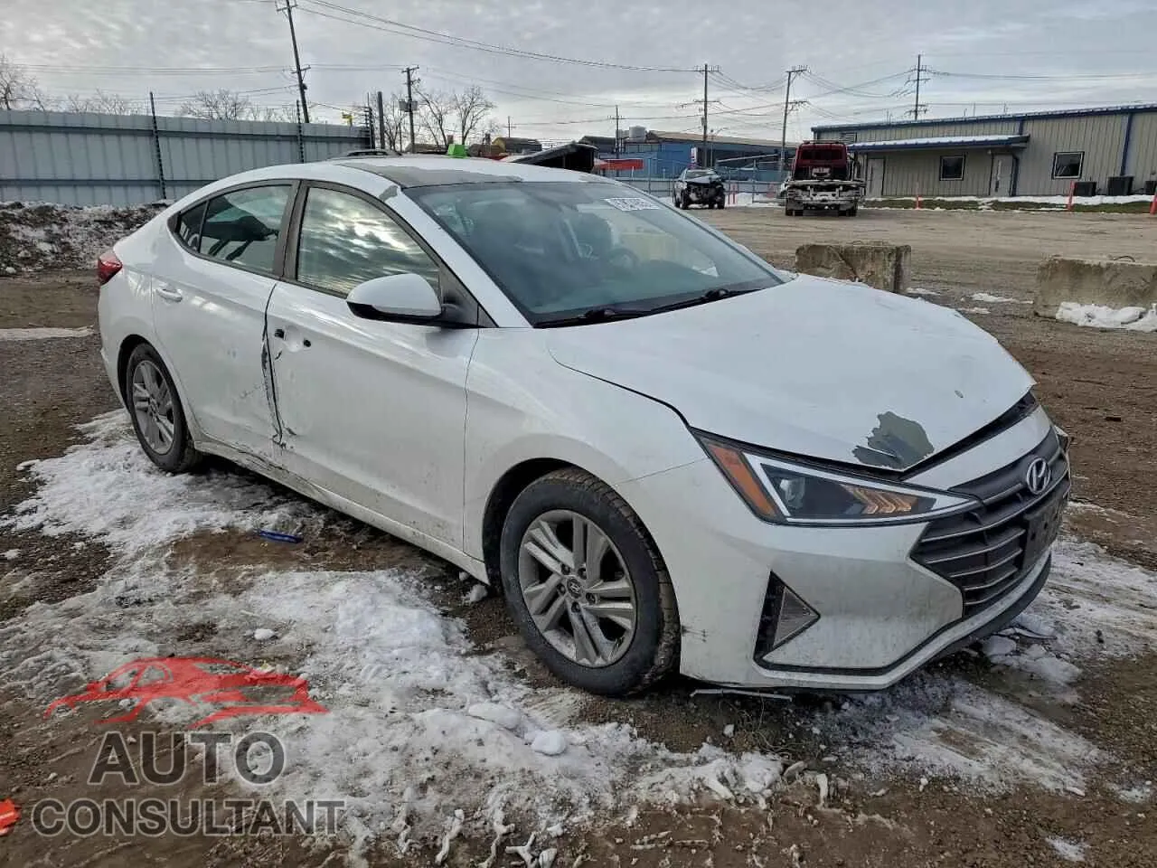 2020 HYUNDAI ELANTRA Damaged VIN 5NPD84LF6LH562073 – dashboard