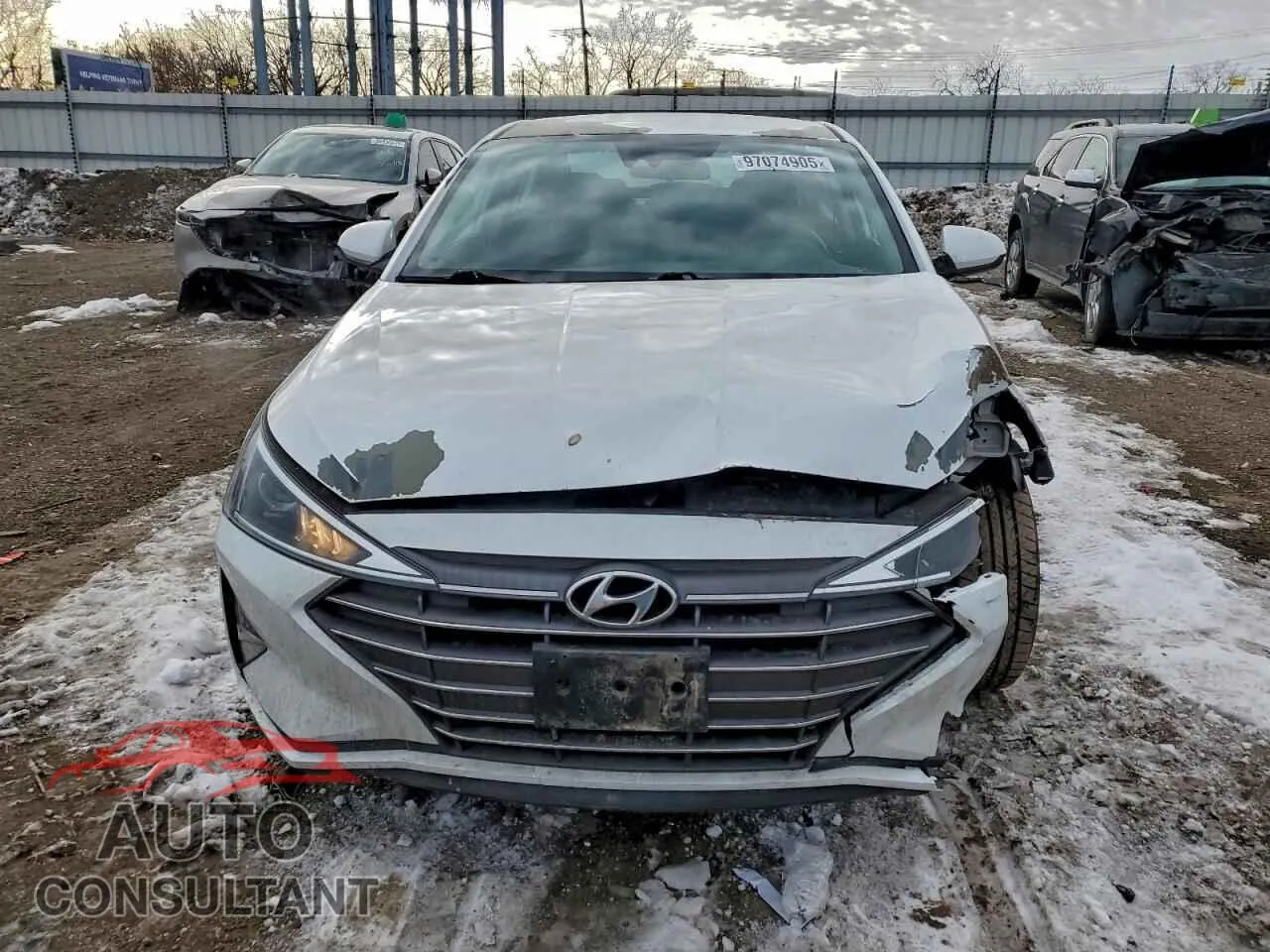 2020 HYUNDAI ELANTRA Damaged VIN 5NPD84LF6LH562073 – interior seats
