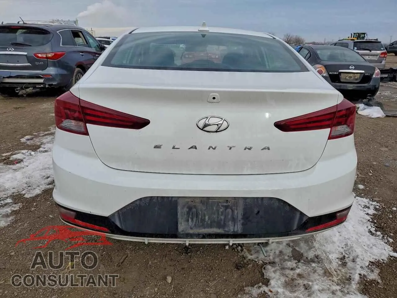 2020 HYUNDAI ELANTRA Damaged VIN 5NPD84LF6LH562073 – engine bay