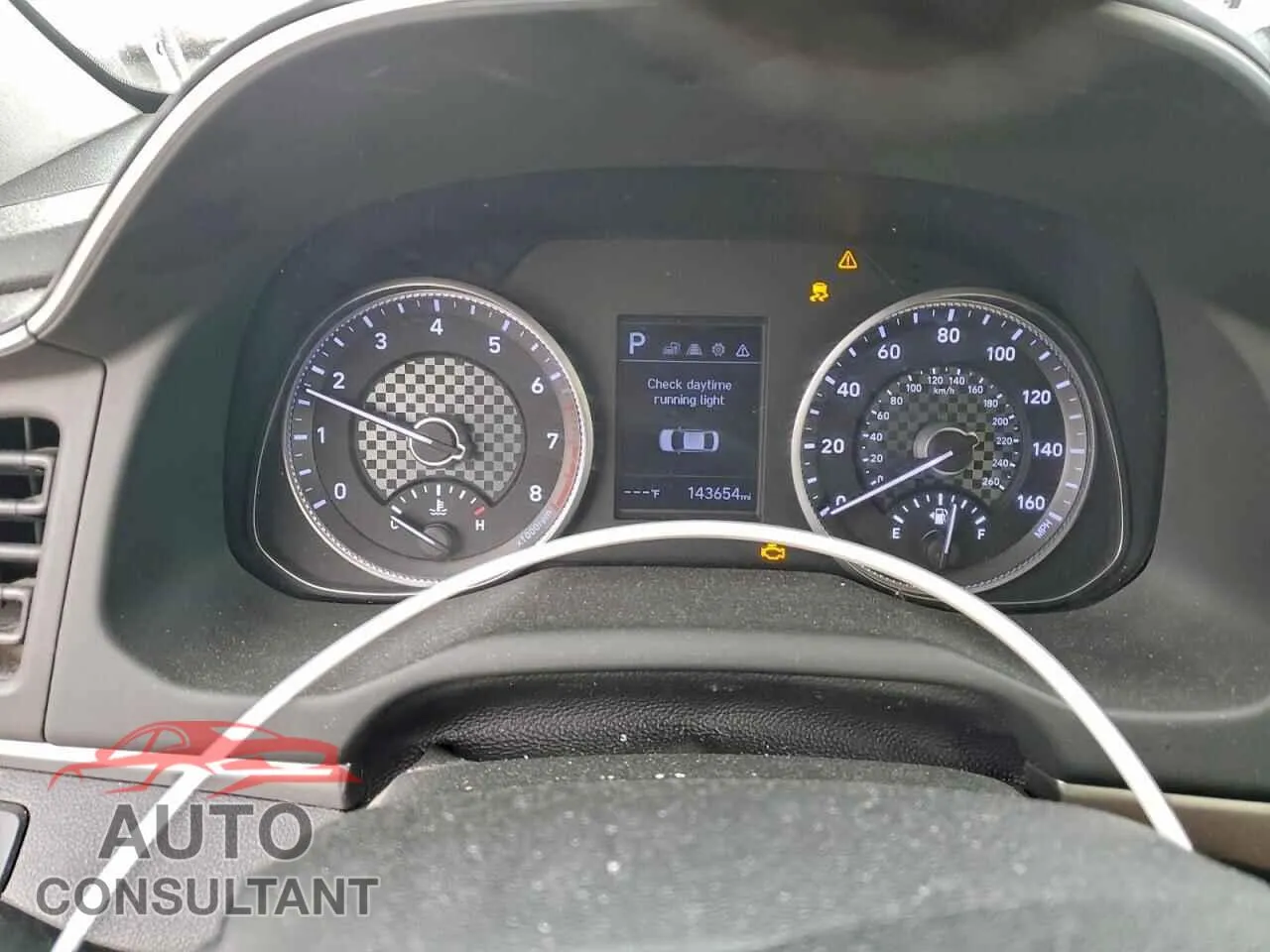 2020 HYUNDAI ELANTRA Damaged VIN 5NPD84LF6LH562073 – trunk area
