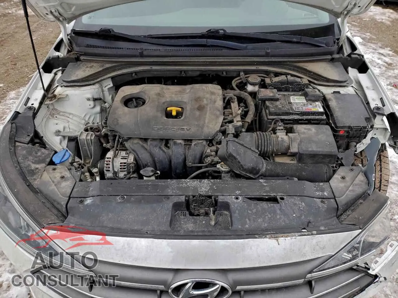 2020 HYUNDAI ELANTRA Damaged VIN 5NPD84LF6LH562073 – photo 11