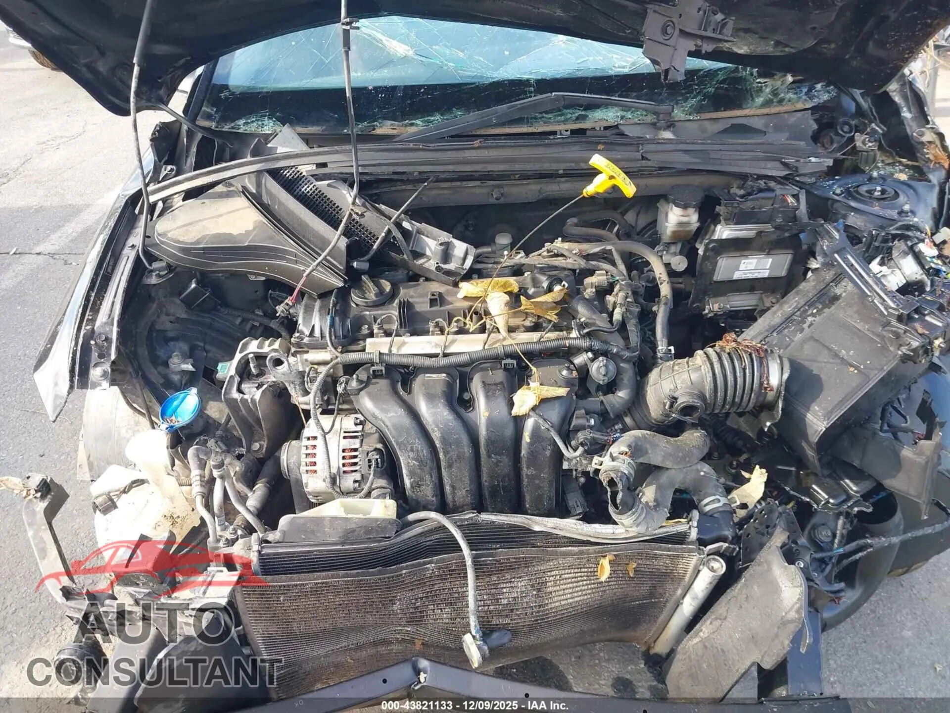 2017 HYUNDAI ELANTRA Damaged VIN 5NPD84LF8HH020173 – odometer reading