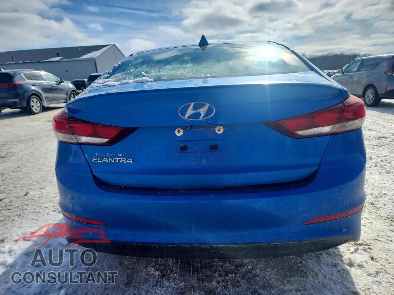 2017 HYUNDAI ELANTRA Damaged VIN 5NPD84LFXHH016836 – engine bay