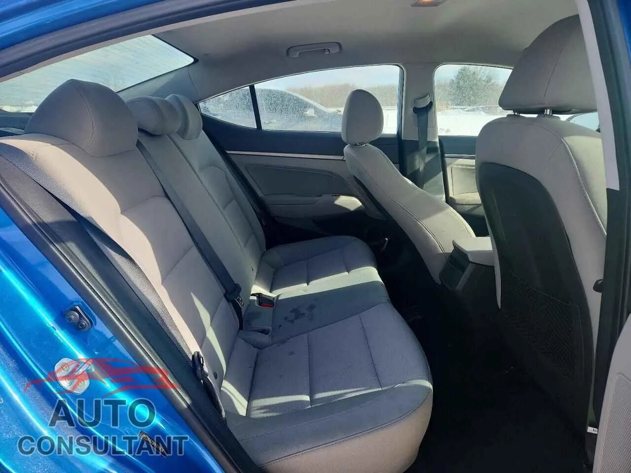 2017 HYUNDAI ELANTRA Damaged VIN 5NPD84LFXHH016836 – odometer reading