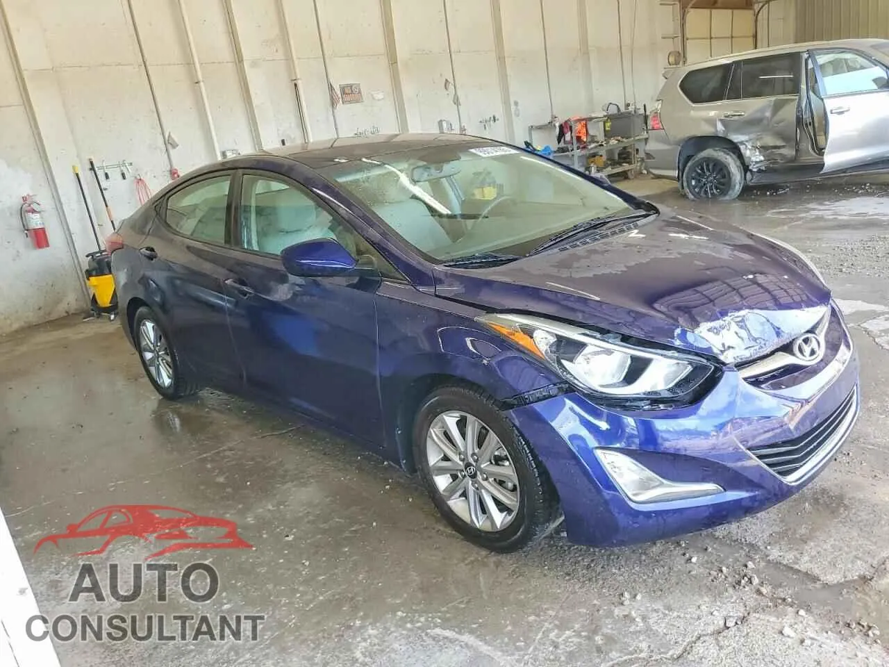 2014 HYUNDAI ELANTRA Damaged VIN 5NPDH4AE1EH484086 – dashboard