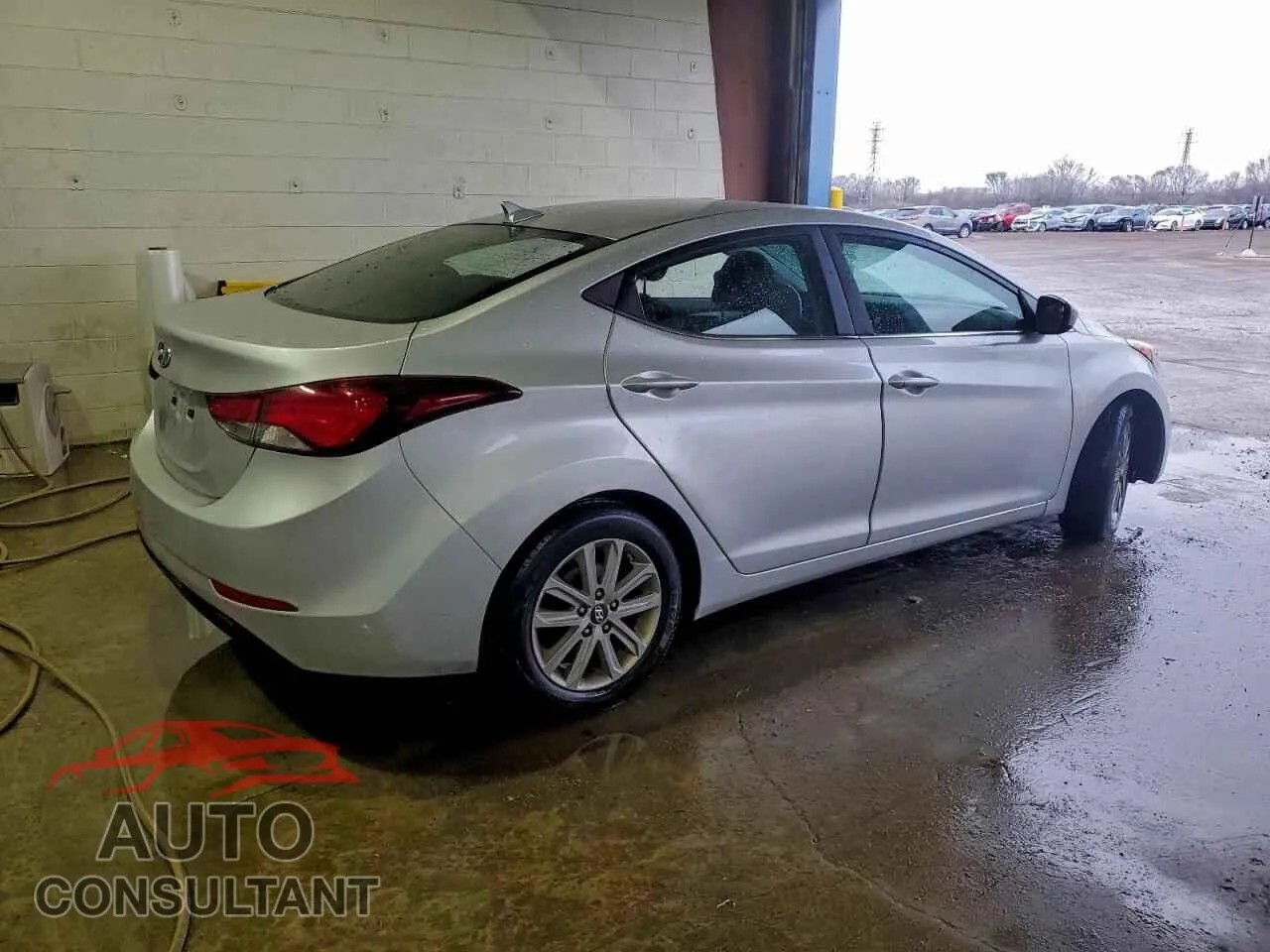2015 HYUNDAI ELANTRA Damaged VIN 5NPDH4AE2FH626186 – side profile