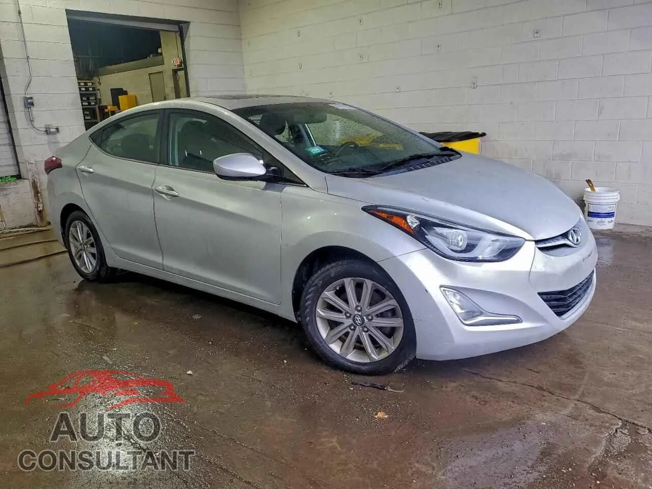 2015 HYUNDAI ELANTRA Damaged VIN 5NPDH4AE2FH626186 – dashboard