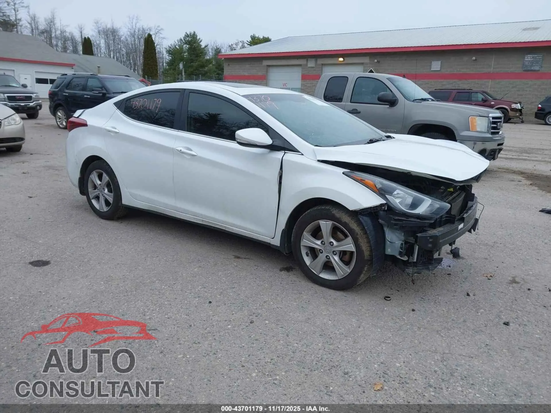 2016 HYUNDAI ELANTRA VIN 5NPDH4AE4GH681210