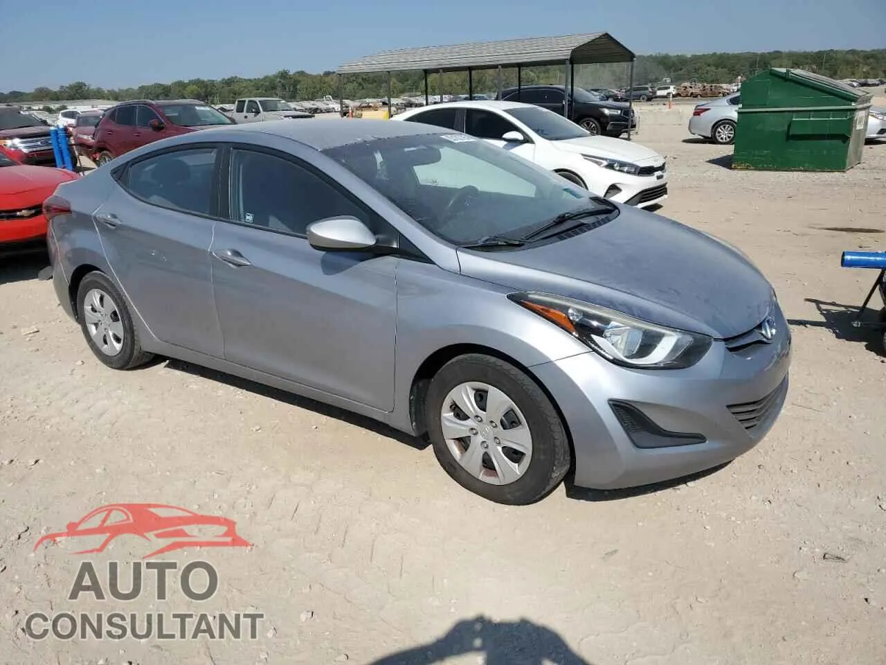2016 HYUNDAI ELANTRA Used VIN 5NPDH4AE5GH685279 – dashboard