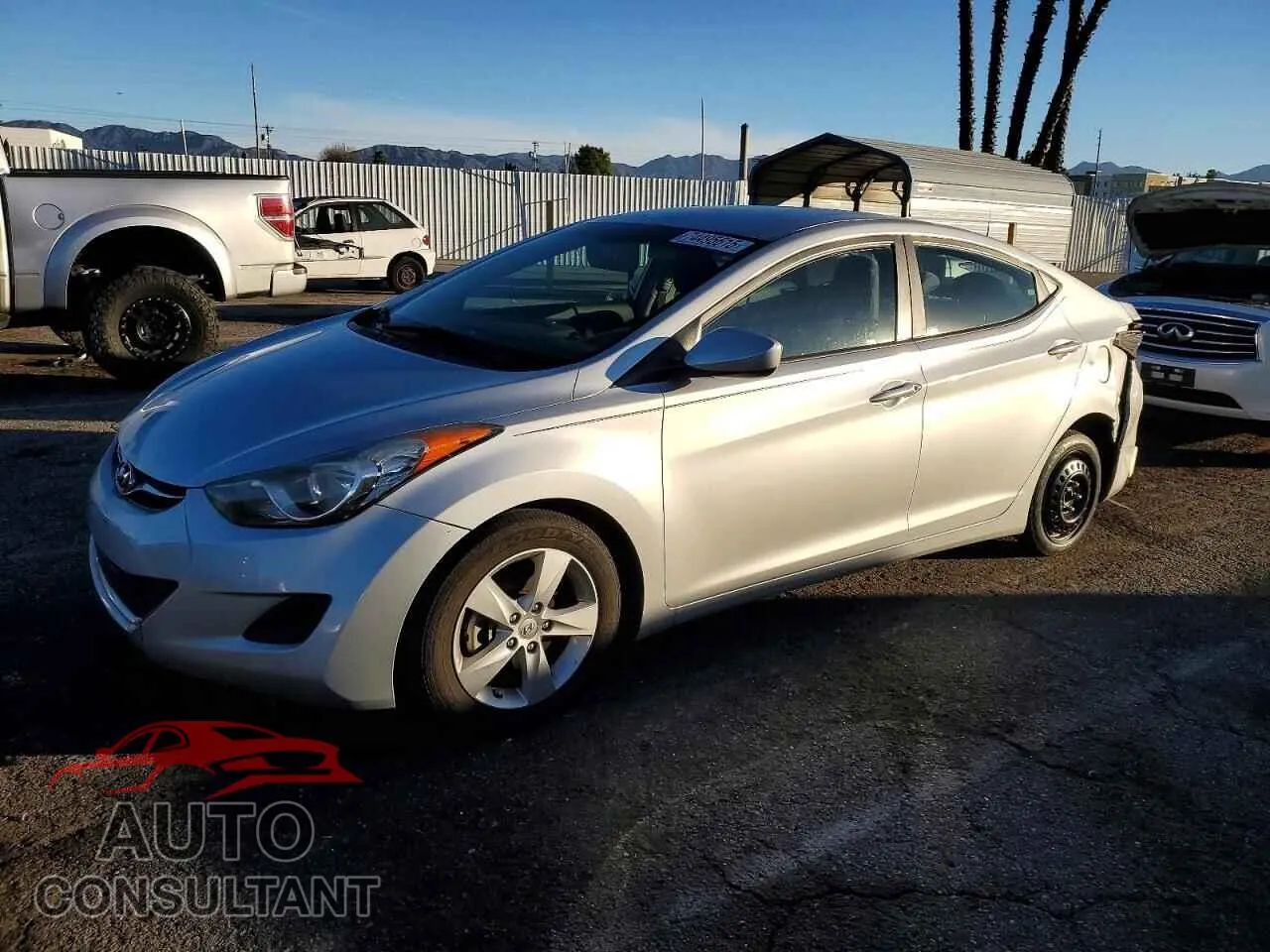 2013 HYUNDAI ELANTRA VIN 5NPDH4AEXDH301203