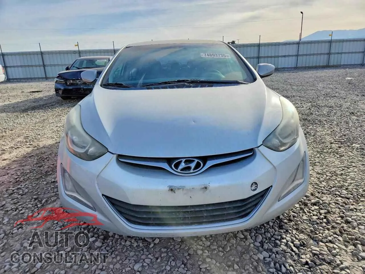 2014 HYUNDAI ELANTRA Damaged VIN 5NPDH4AEXEH506179 – interior seats