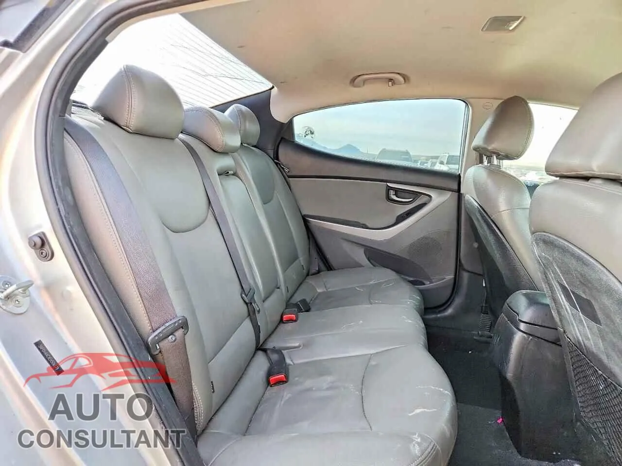 2014 HYUNDAI ELANTRA Damaged VIN 5NPDH4AEXEH506179 – odometer reading