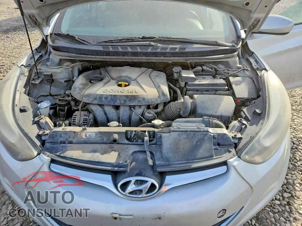 2014 HYUNDAI ELANTRA Damaged VIN 5NPDH4AEXEH506179 – photo 11