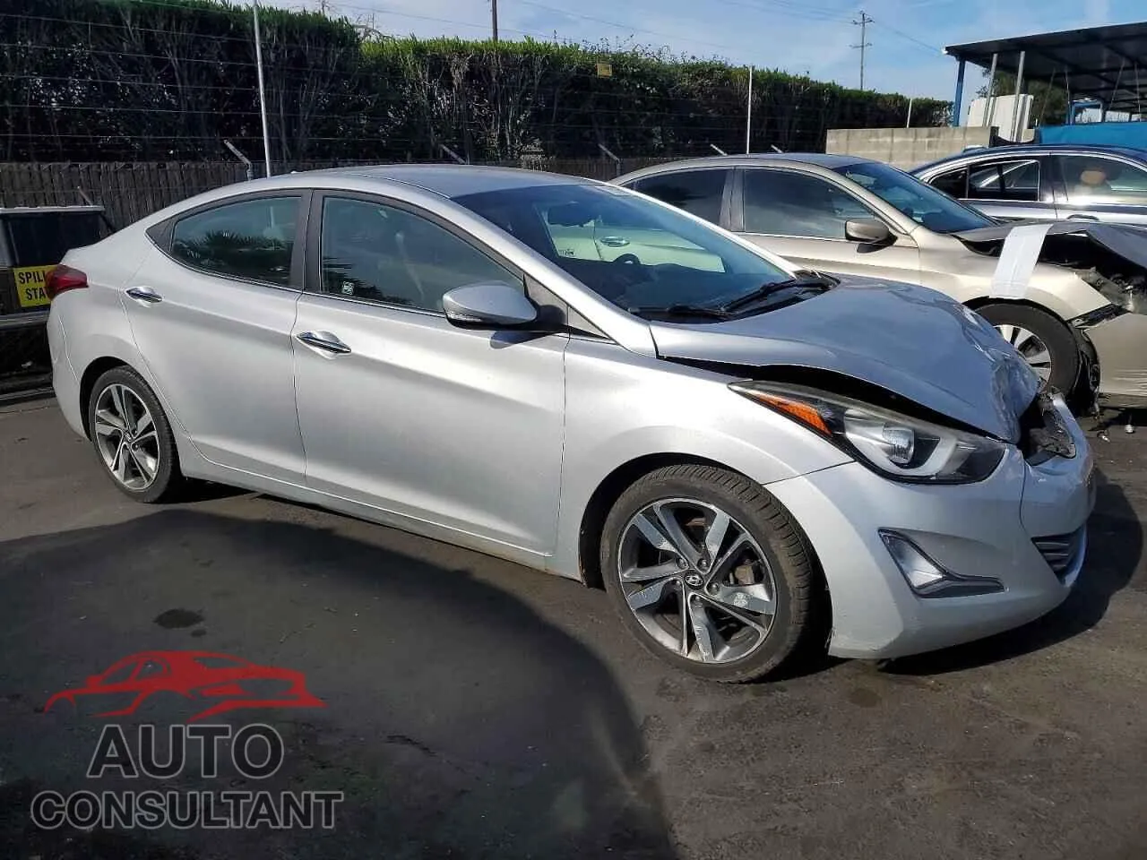 2015 HYUNDAI ELANTRA Damaged VIN 5NPDH4AEXFH610348 – dashboard