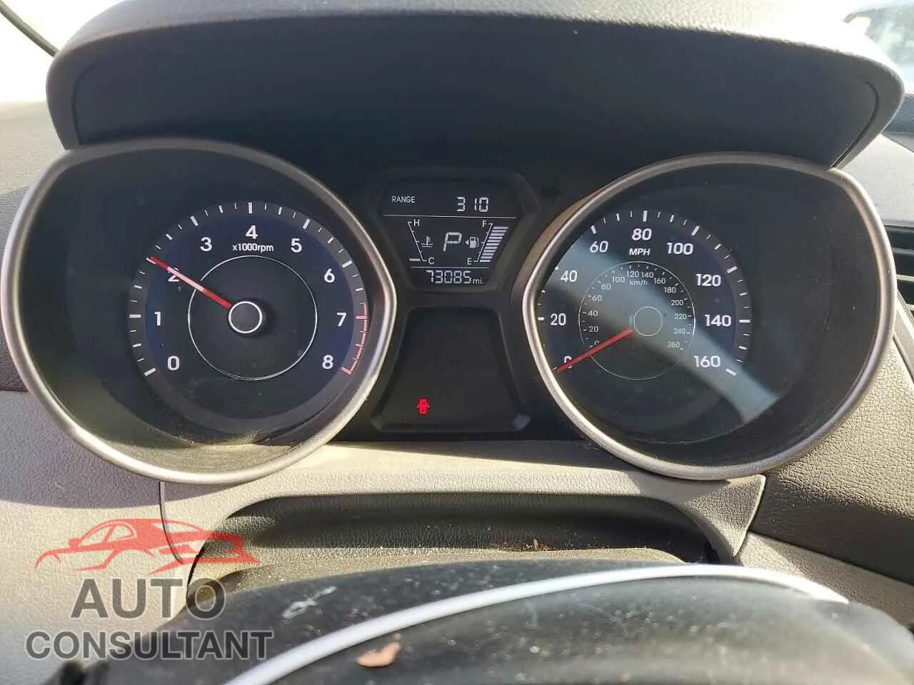2015 HYUNDAI ELANTRA Damaged VIN 5NPDH4AEXFH610348 – trunk area