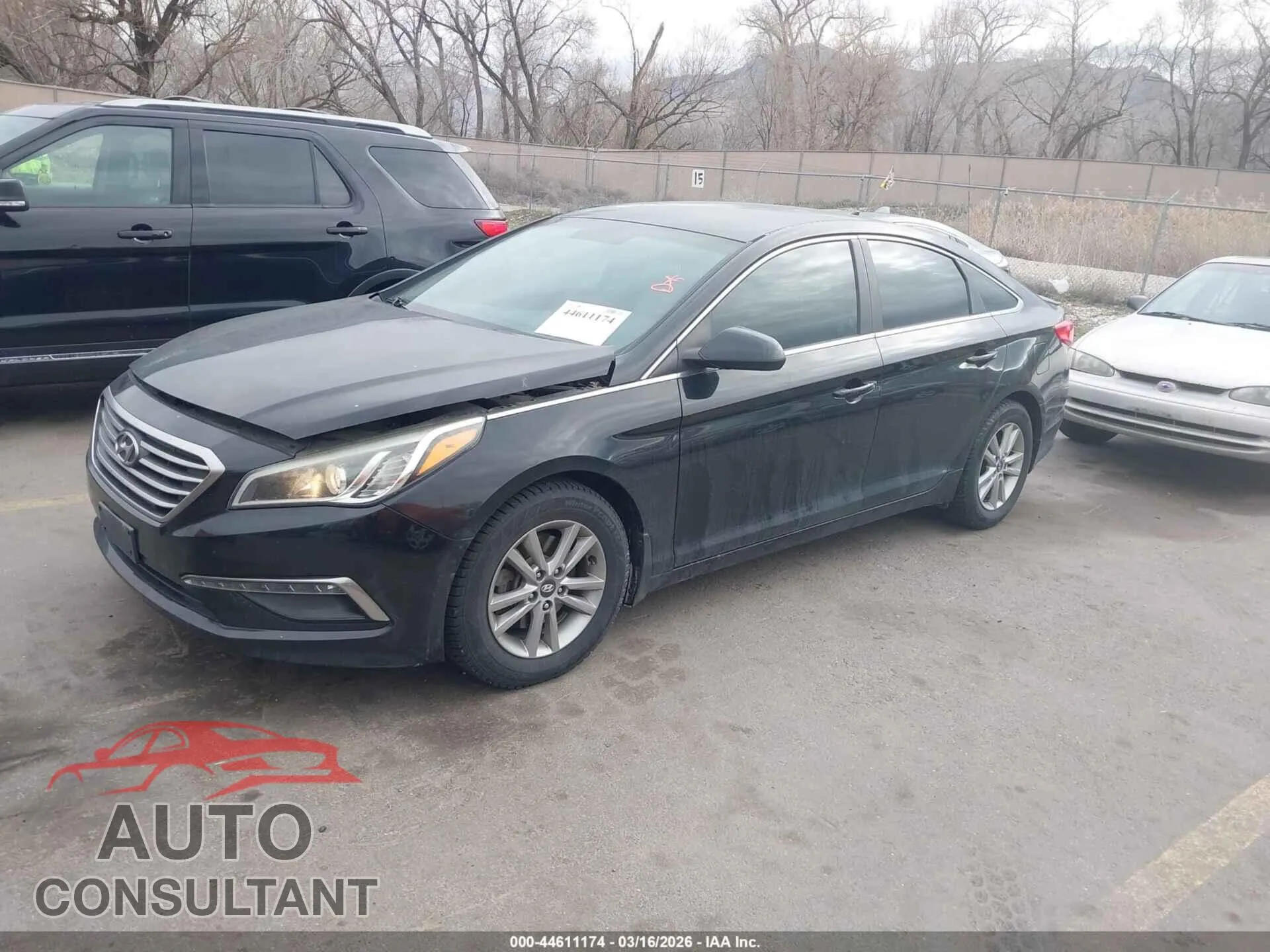 2015 HYUNDAI SONATA Used VIN 5NPE24AF4FH211823 – rear exterior