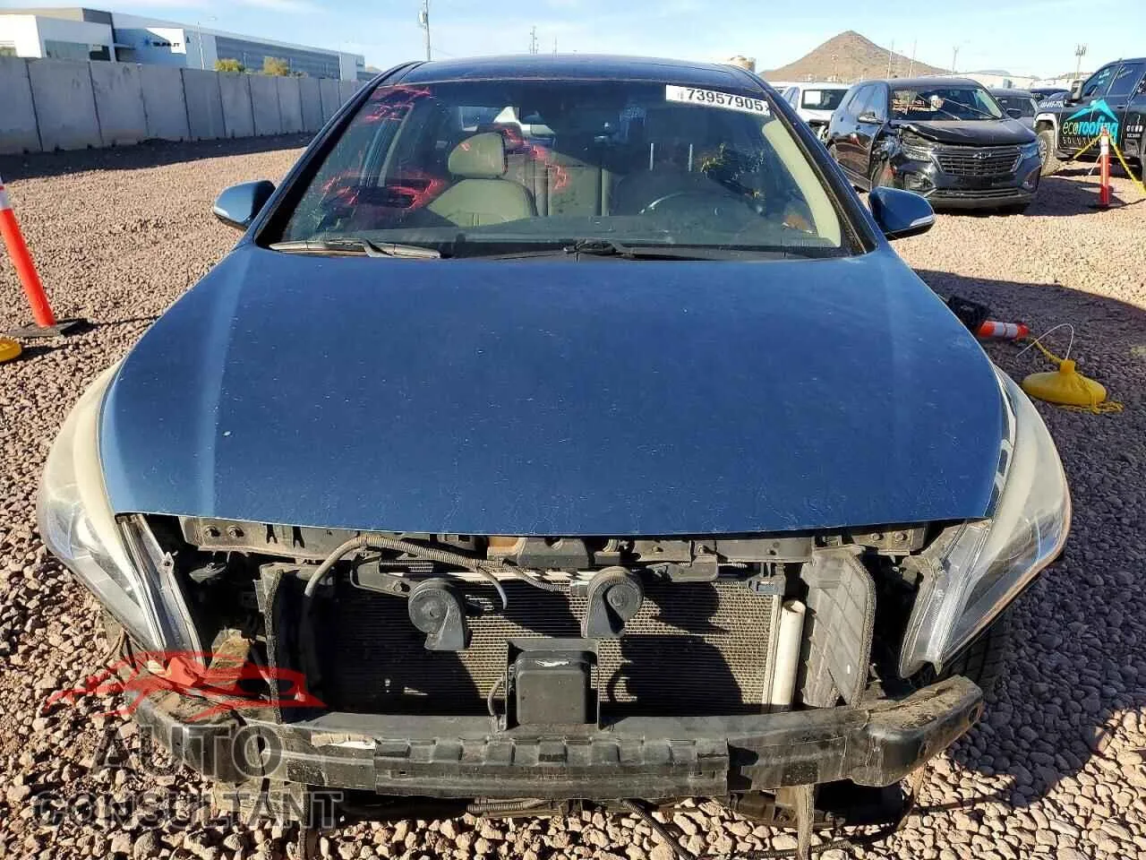 2015 HYUNDAI SONATA Damaged VIN 5NPE34AF1FH103673 – interior seats