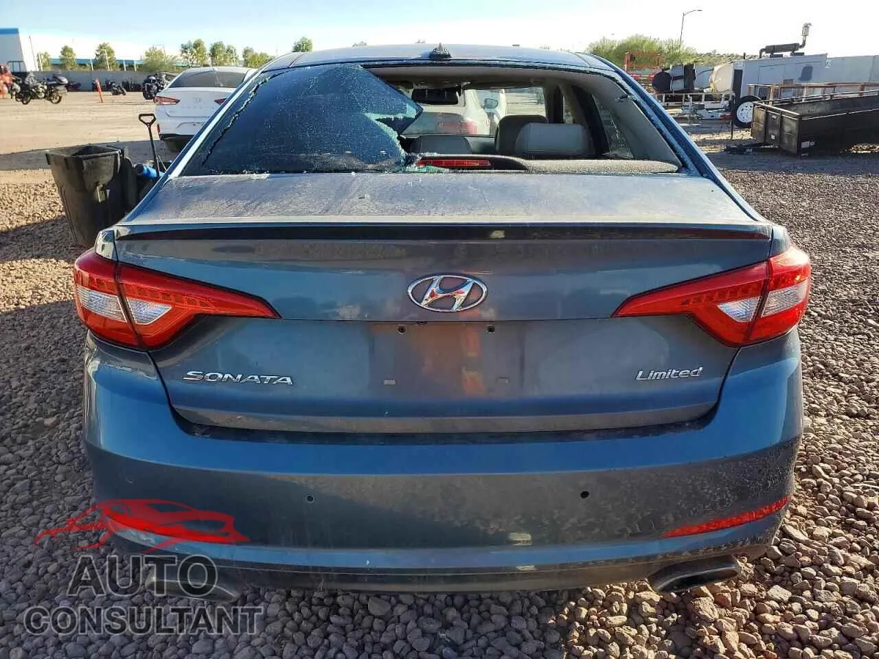 2015 HYUNDAI SONATA Damaged VIN 5NPE34AF1FH103673 – engine bay