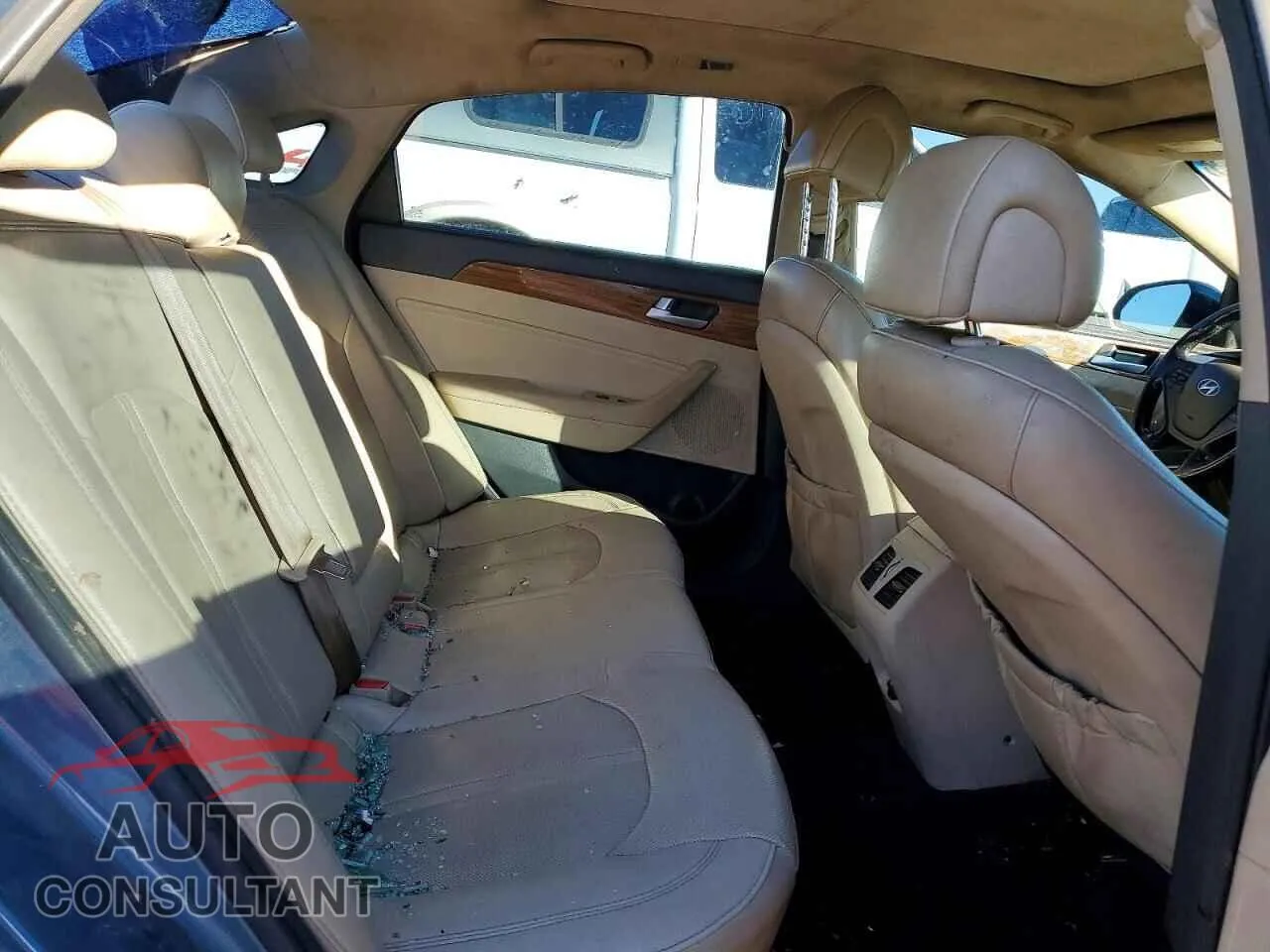 2015 HYUNDAI SONATA Damaged VIN 5NPE34AF1FH103673 – odometer reading