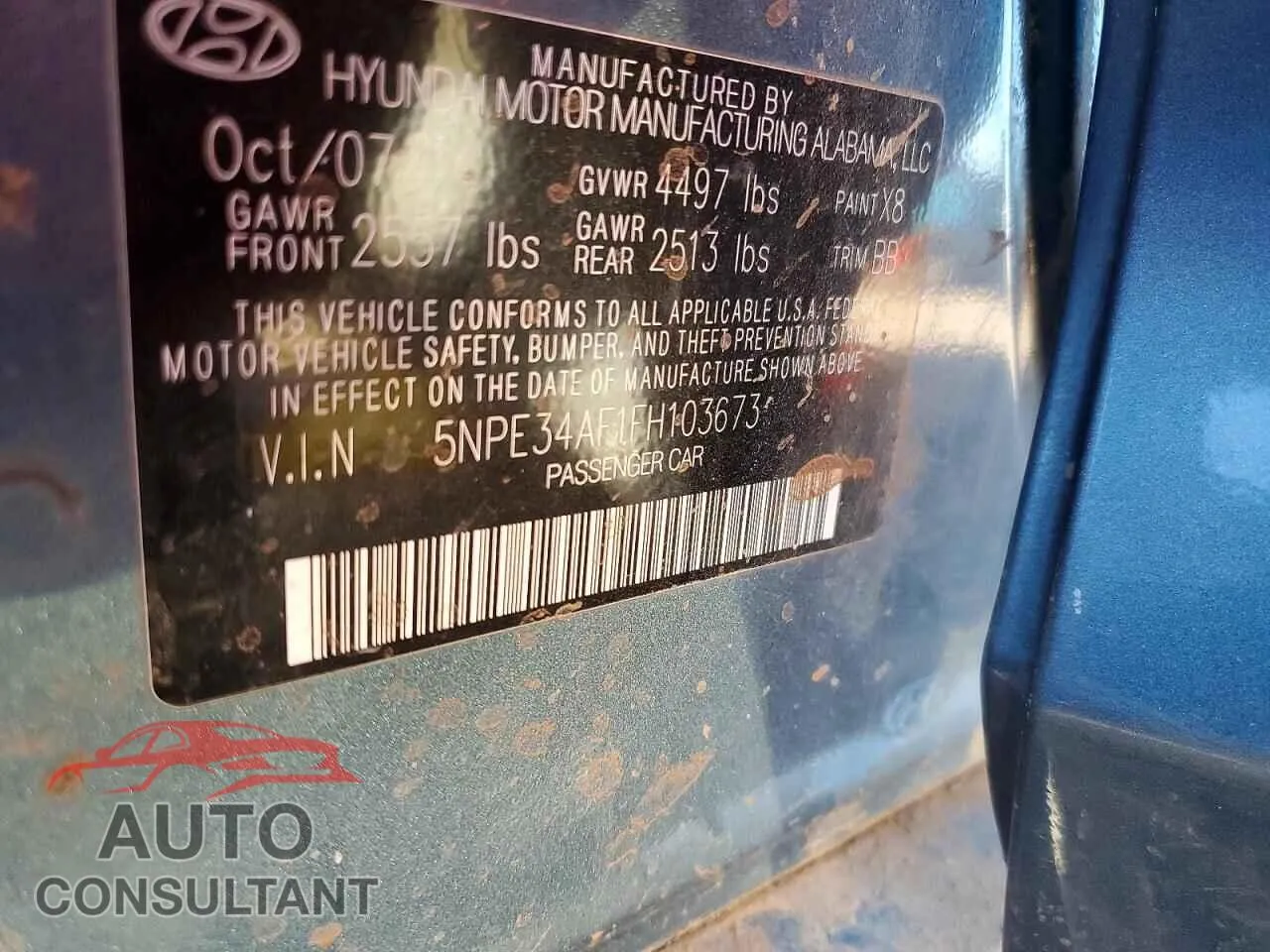 2015 HYUNDAI SONATA Damaged VIN 5NPE34AF1FH103673 – photo 12