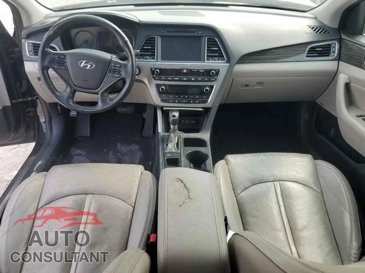2015 HYUNDAI SONATA Damaged VIN 5NPE34AF3FH255034 – undercarriage