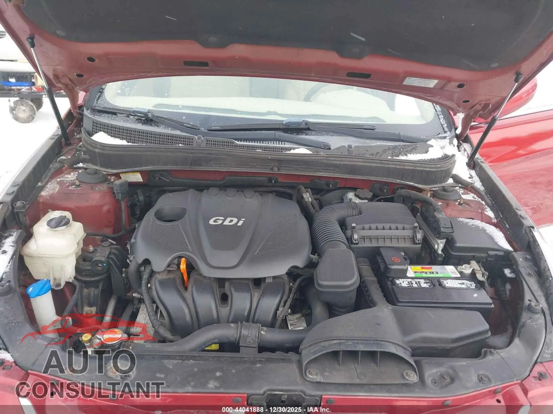 2011 HYUNDAI SONATA Damaged VIN 5NPEB4AC0BH274143 – odometer reading