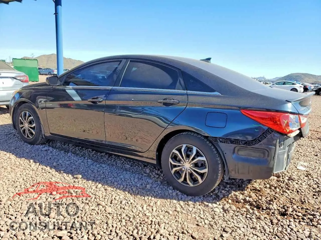 2013 HYUNDAI SONATA Damaged VIN 5NPEB4AC2DH616131 – rear exterior