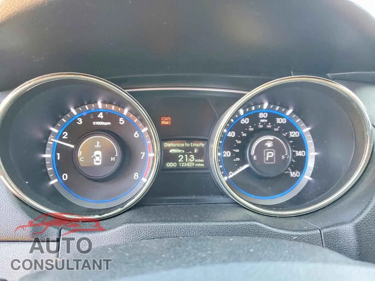2013 HYUNDAI SONATA Damaged VIN 5NPEB4AC2DH616131 – trunk area