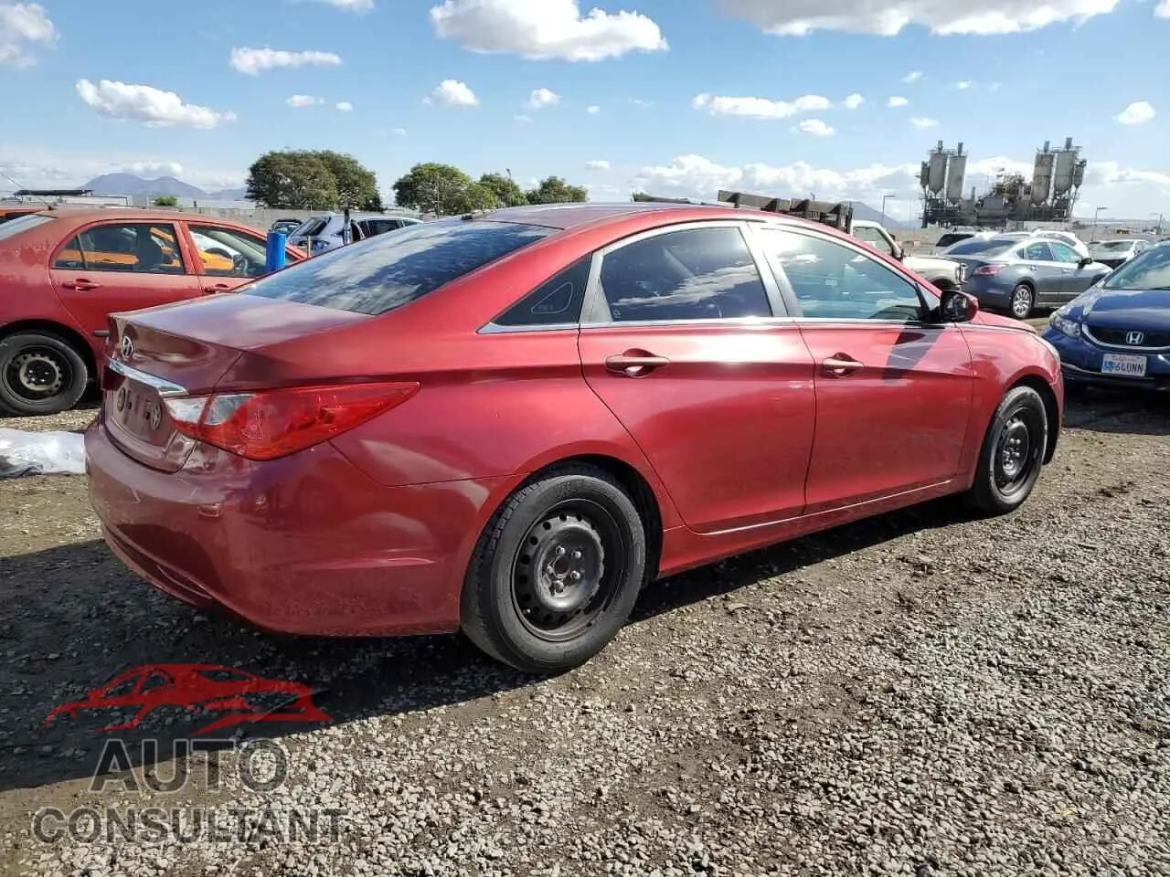 2012 HYUNDAI SONATA Damaged VIN 5NPEB4AC6CH329051 – side profile