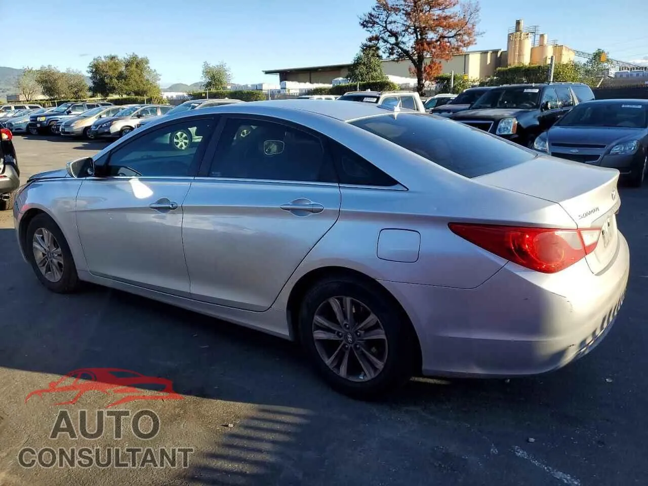 2013 HYUNDAI SONATA Damaged VIN 5NPEB4AC6DH738765 – rear exterior