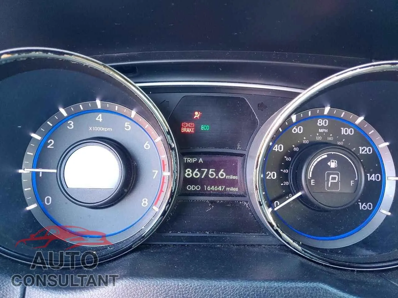 2013 HYUNDAI SONATA Damaged VIN 5NPEB4AC6DH738765 – trunk area