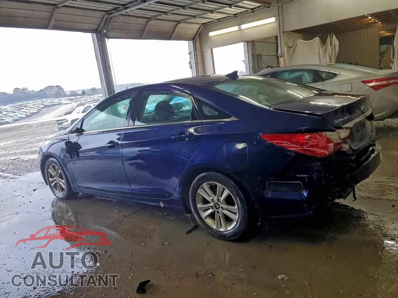2013 HYUNDAI SONATA Damaged VIN 5NPEB4AC9DH799687 – rear exterior