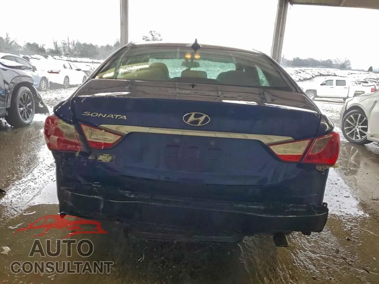 2013 HYUNDAI SONATA Damaged VIN 5NPEB4AC9DH799687 – engine bay