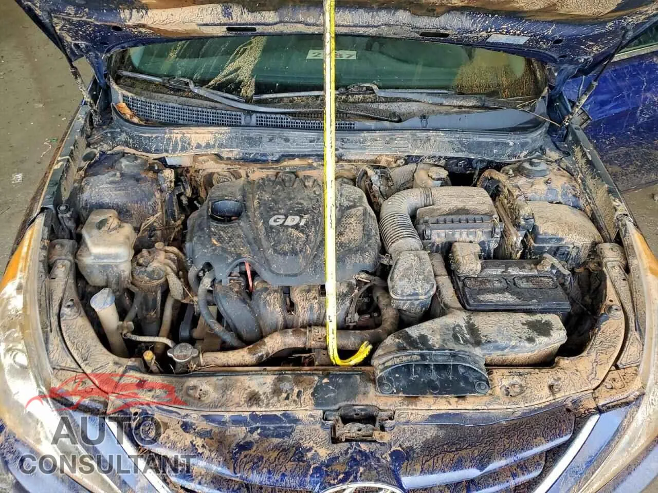 2013 HYUNDAI SONATA Damaged VIN 5NPEB4AC9DH799687 – photo 11