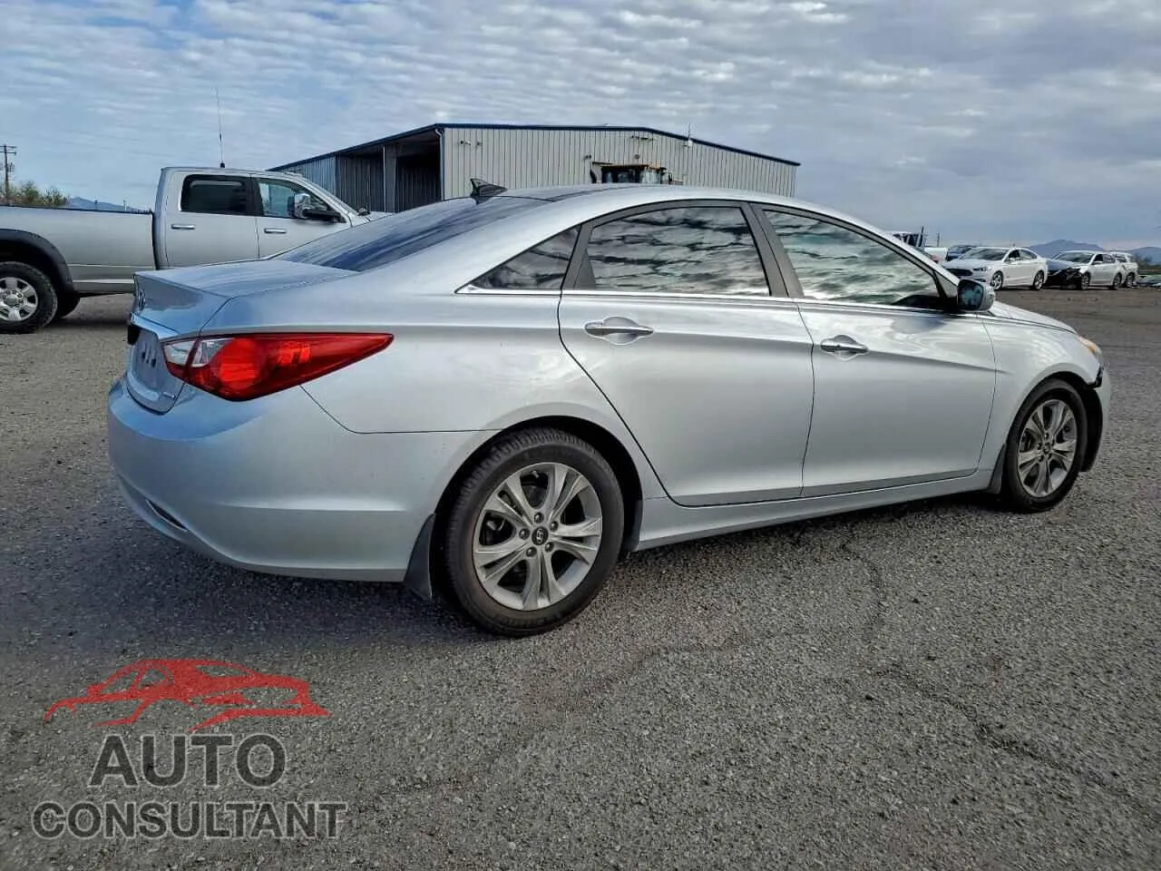 2013 HYUNDAI SONATA Damaged VIN 5NPEC4AC5DH781720 – side profile