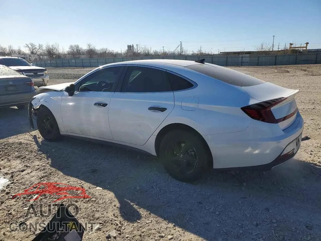 2020 HYUNDAI SONATA Damaged VIN 5NPEG4JA0LH016674 – rear exterior