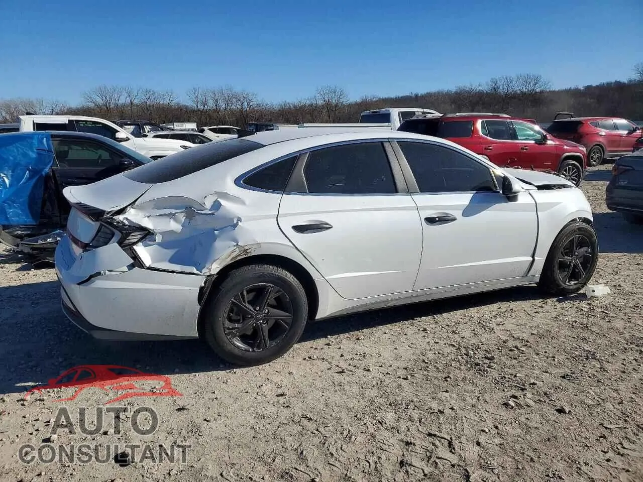 2020 HYUNDAI SONATA Damaged VIN 5NPEG4JA0LH016674 – side profile