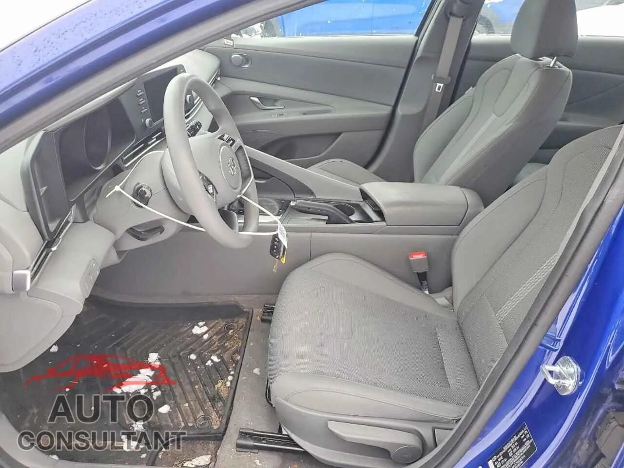 2022 HYUNDAI ELANTRA Damaged VIN 5NPLL4AG2NH082444 – exterior detail