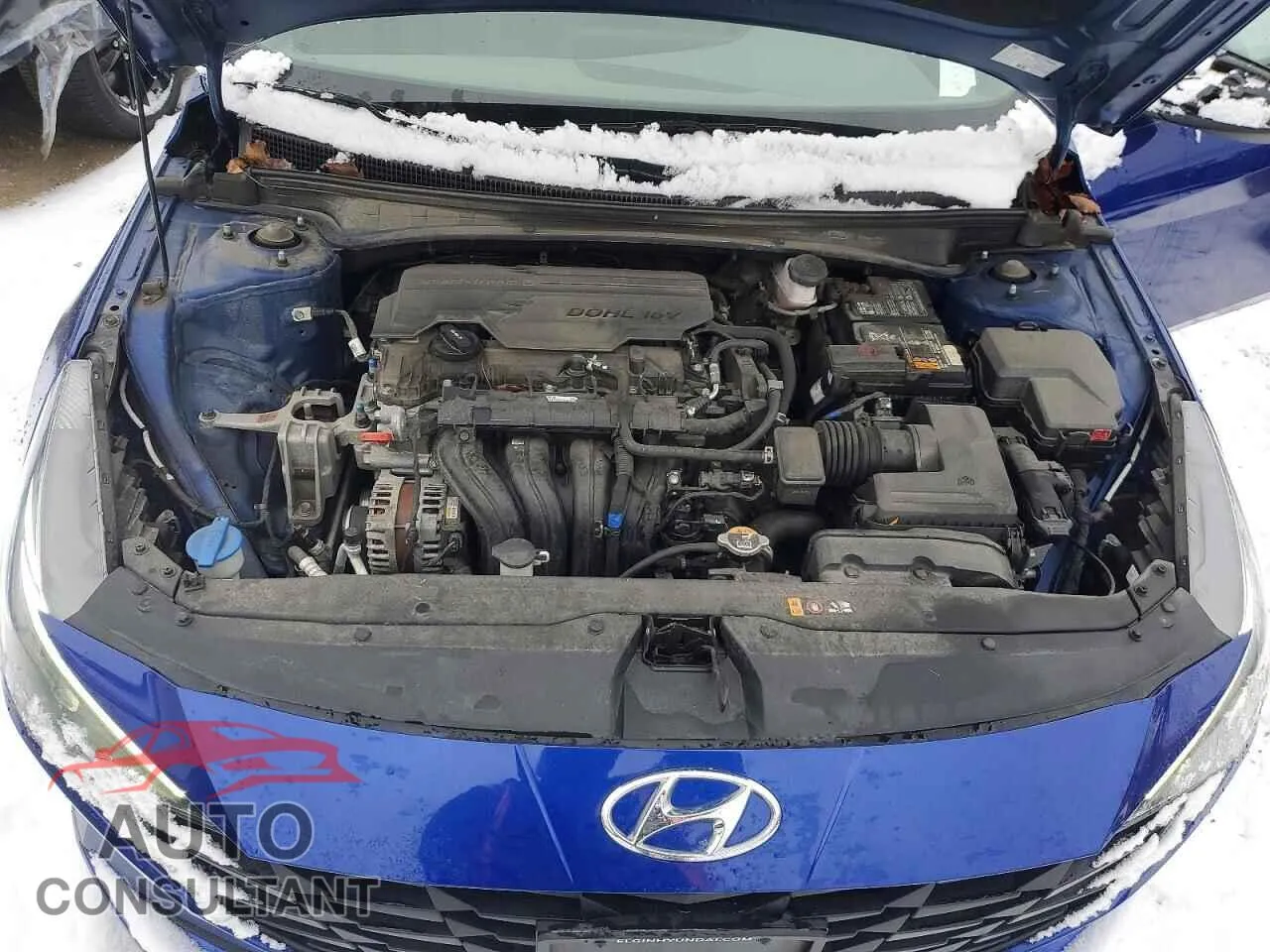 2022 HYUNDAI ELANTRA Damaged VIN 5NPLL4AG2NH082444 – photo 11