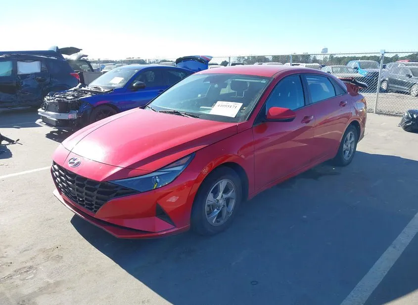 2022 HYUNDAI Elantra Used VIN 5NPLL4AGXNH061664 – odometer reading